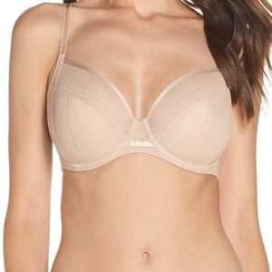 Chantelle Plunge Underwire Bra 32DDD